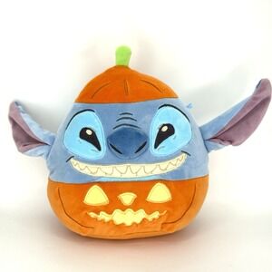 Disney Stitch Soft Pumpkin Squishmallows Halloween Plush Jazwares 2025 New
